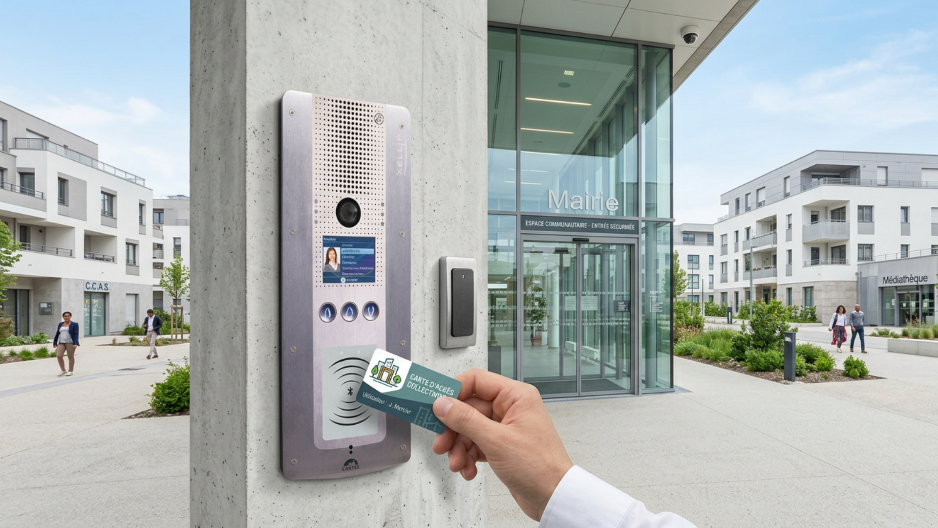 Gestion des badges d'accès pour collectivités et immeubles